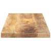 vidaXL Table Top 31.5"x11.8"x1" Rectangular Solid Wood Mango