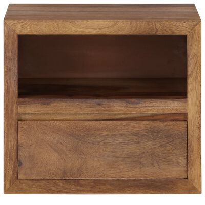 vidaXL Bedside Table Solid Sheesham Wood 15.7"x11.8"x13.8"