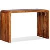 vidaXL Sideboard Desk Honey Brown Solid Acacia Wood 47.2 x 19.7 in