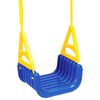 vidaXL Swing Seat Blue Polypropylene Toddler size Adjustable Armrests