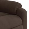 vidaXL Massage Recliner Chair Brown