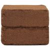 vidaXL Coconut Coir Block Set of 5 Natural Coconut coir Medium