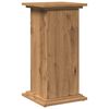 vidaXL Display Stand Artisan Oak Engineered Wood Compact