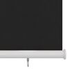 vidaXL Roller Blind Black High-density polyethylene (HDPE) 63.0 x 55.1 in