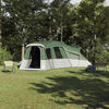 vidaXL Family Tent with Roof Green 762 x 655 x 218 cm Taffeta