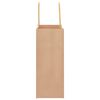vidaXL Paper Bags 250 pcs with Handles Brown 15x8x21 cm