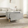 vidaXL Side Table Set of 2 Concrete grey