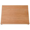 vidaXL Table Easel 25.6x18.9x2.8" Solid Beech Wood