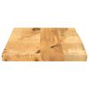 vidaXL Table Top Natural wood Solid mango wood with natural finish