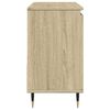 vidaXL Bathroom Sink Cabinet Sonoma oak Engineered wood