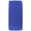vidaXL Beach Towel Set of 4 Royal Blue 84% Cotton, 16% Polyester