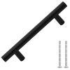 vidaXL Cabinet Handle Set of 10 Black