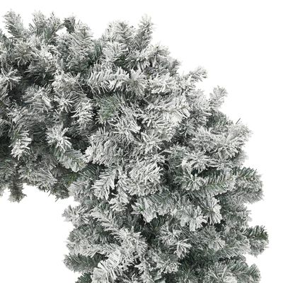 vidaXL Christmas Tree Arch with Flocked Snow 94.5"