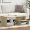 vidaXL Coffee Table Sonoma Oak Engineered Wood Large Coffee Table
