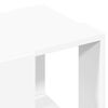 vidaXL Coffee Table White Engineered wood Small Durable Coffee Table