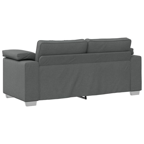 vidaXL Sofa Dark Grey 70.87 x 30.31 x 32.28 in Fabric
