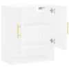 vidaXL Wall Cabinet White Engineered wood Compact Wall Cabinet
