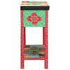vidaXL Console Table Multicolour 100 x 30 x 75 cm Solid Mango wood