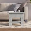 vidaXL Coffee Table Concrete gray Engineered wood Compact Coffee Table