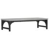 vidaXL Monitor Stand Grey Sonoma 21.7x9.1x5.5" Engineered Wood