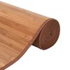vidaXL Rug Natural Bamboo, Polypropylene 31.5x157.5 in Rug Rectangular