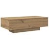 vidaXL Coffee Table Artisan oak Engineered wood Medium Durable