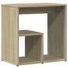vidaXL Side Table Set of 2 Sonoma Oak Engineered Wood Small Side Table