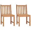 vidaXL Garden Dinings Set Teak