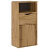 vidaXL Side Cabinet Honey Solid Pine Wood Medium Side Cabinet