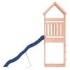 vidaXL Outdoor Playset Natural wood, Blue Solid douglas wood, Polypropylene