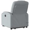 vidaXL Electric Stand Up Massage Recliner Chair Light grey