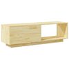 vidaXL TV Cabinet Pine Solid Pinewood TV Cabinet Rectangular