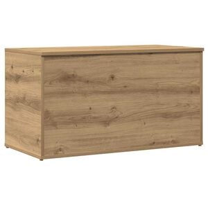 vidaXL Storage Chest Artisan Oak 33.1x16.5x18.1" Engineered Wood