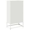 vidaXL Highboard White Cold-rolled steel Highboard Rectangular Modern