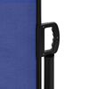 vidaXL Retractable Side Awning Blue