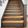 vidaXL Stair Tread Set of 12 Light brown Solid oak wood