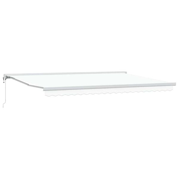 vidaXL Awning White 350 x 250 x 165 cm Polyester and Aluminium