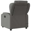 vidaXL Massage Recliner Chair Dark Grey