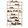 vidaXL Wine Rack Cedar Wood 22.6x11.0x40.2"