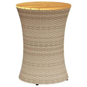 vidaXL Garden Side Table Beige