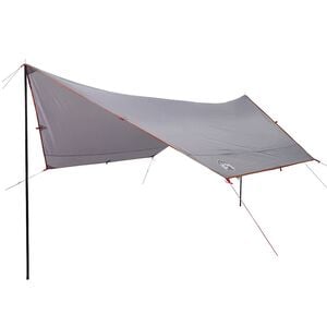 vidaXL Camping Tarp Orange 169.3x149.6x82.7" Waterproof