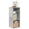 vidaXL Book Cabinet Concrete grey Engineered wood Tall Book Cabinet
