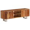 vidaXL TV Cabinet Honey Solid Acacia wood 47.2 in long TV Cabinet