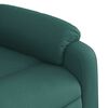 vidaXL Stand Up Massage Recliner Chair Dark Green