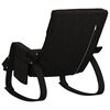 vidaXL Rocking Chair Black