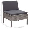 vidaXL Garden Lounge Set Grey