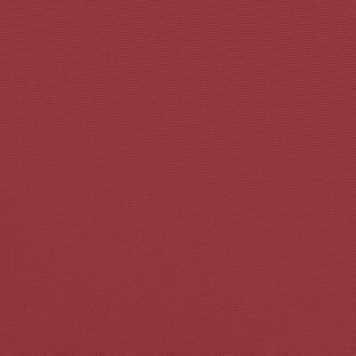 vidaXL Pallet Cushions 2 pcs Wine Red 19.7"x19.7"x2.8" Oxford Fabric