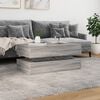 vidaXL Coffee Table Grey Sonoma Engineered wood 35.4 x 19.7 x 15.7 in