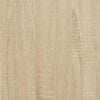 vidaXL Hanging Cabinet Sonoma Oak Engineered wood Medium Wall mounting