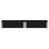 vidaXL Pallet Collar Black 59.1x19.7" Solid Wood Pine